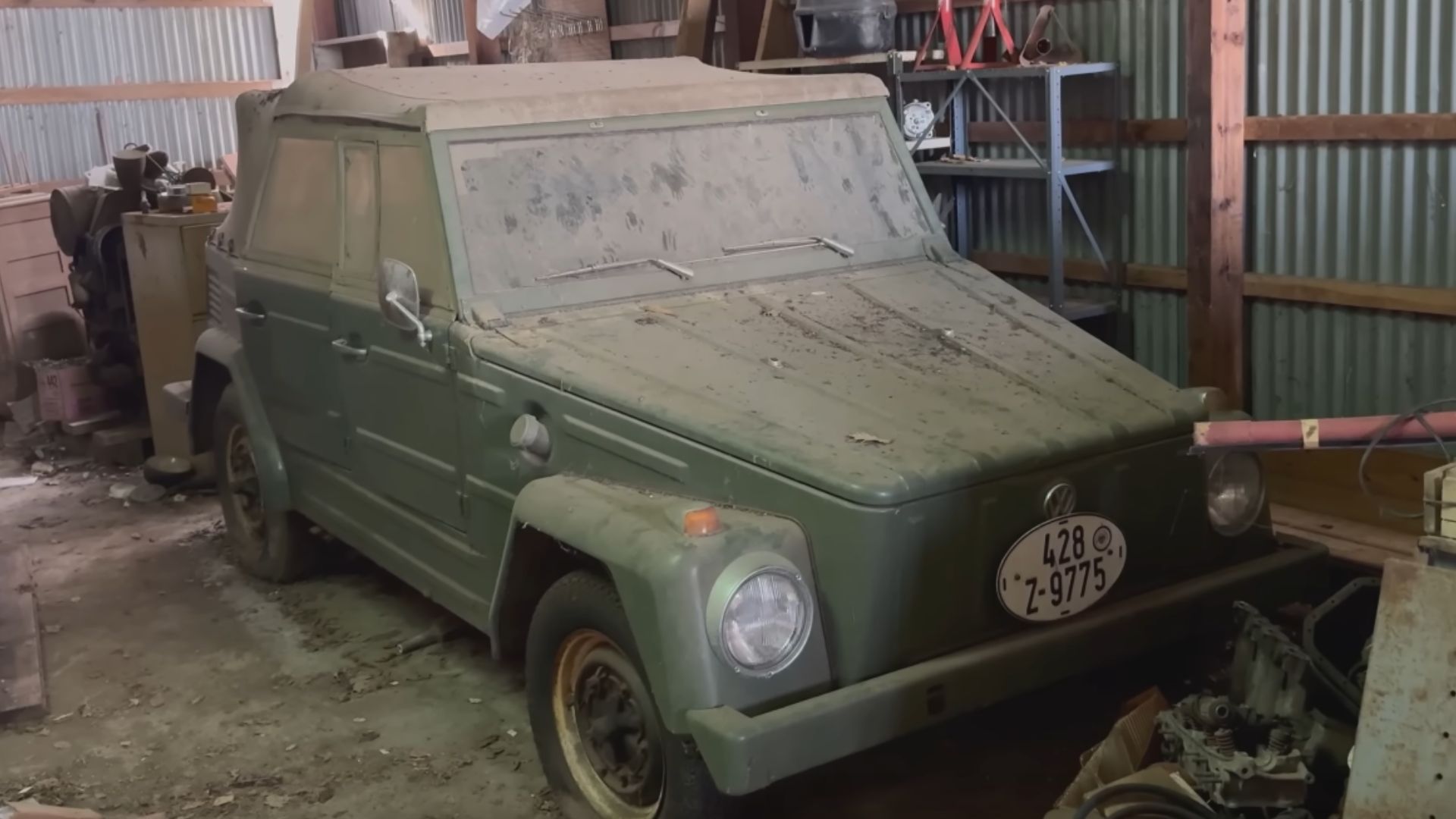 Left For Dead Barn Find Volkswagen Thing Gets Fully Detailed