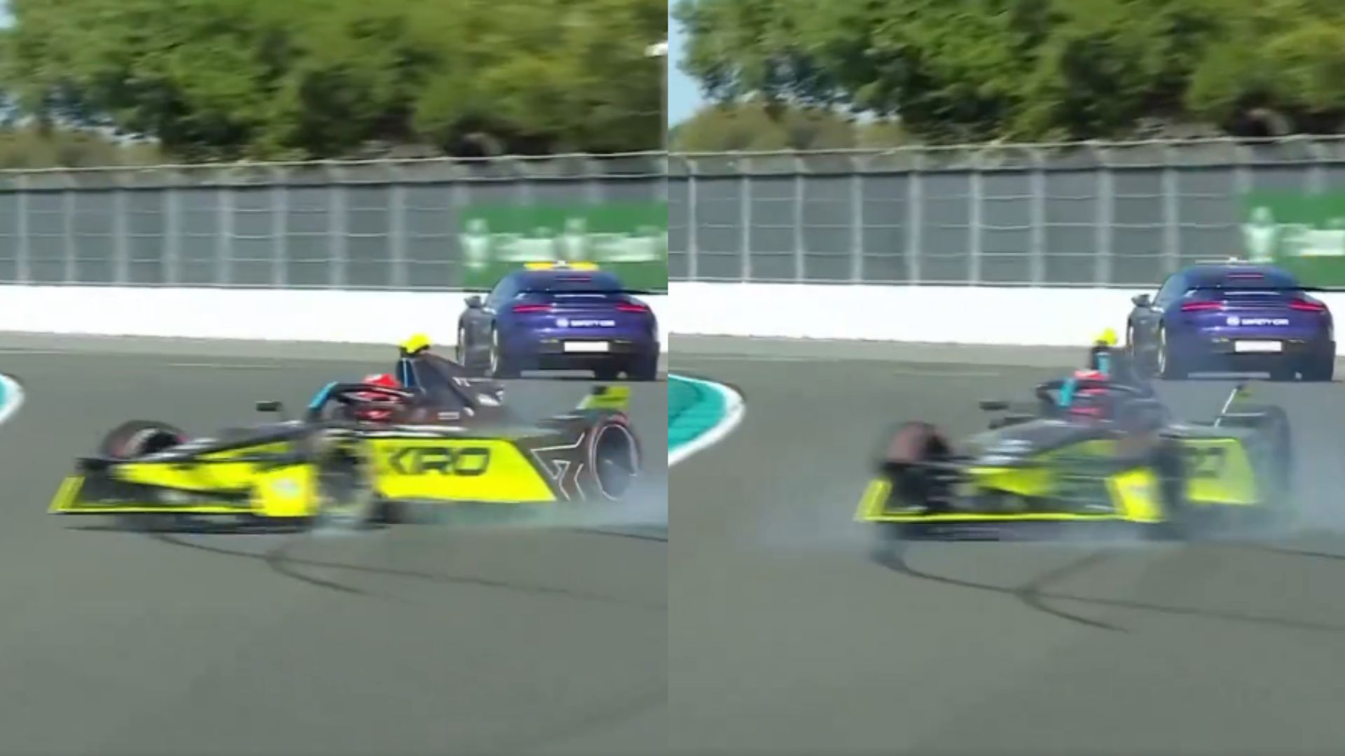 Mr. Beast Crashes A Formula E Racecar - Backfire News