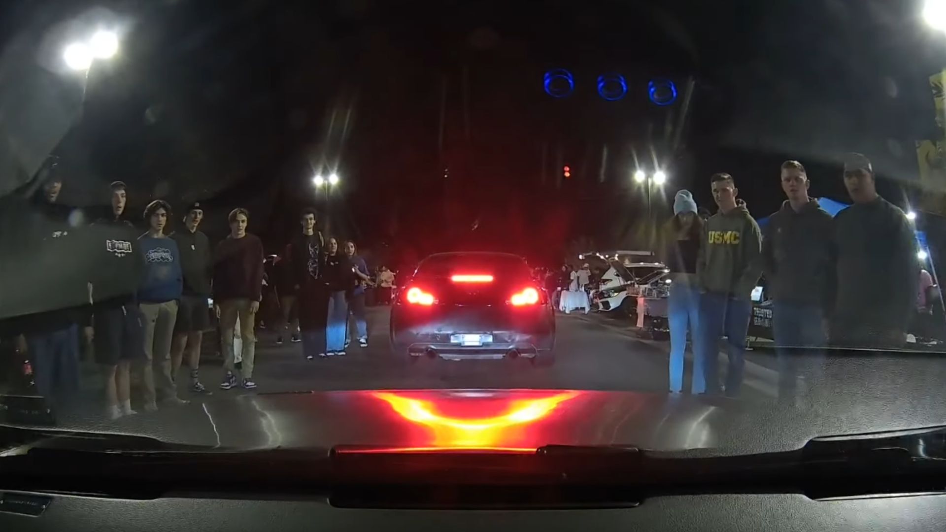 Watch Kids At A Car Meet React To A DeLorean Pulling Up