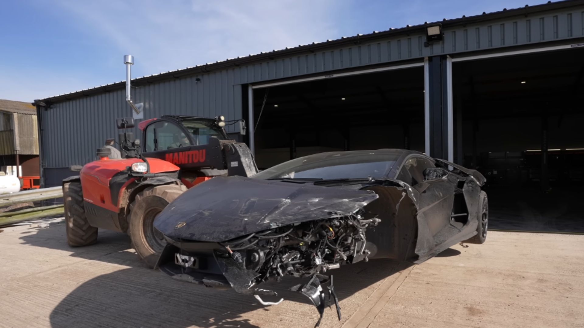 YouTuber Buys A Thrashed Lamborghini Revuelto