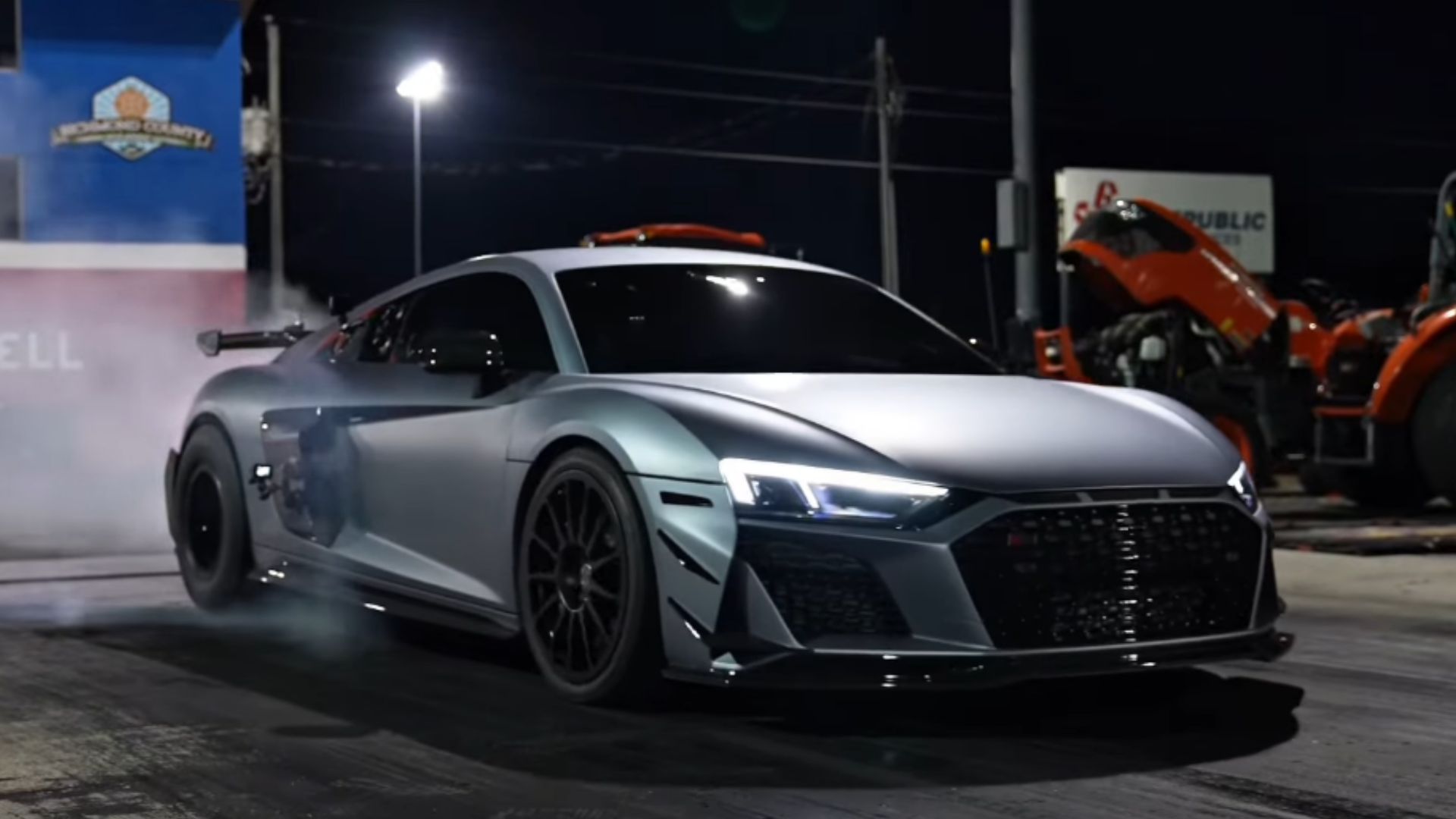 Audi R8 Runs A 6 Second Quarter Mile