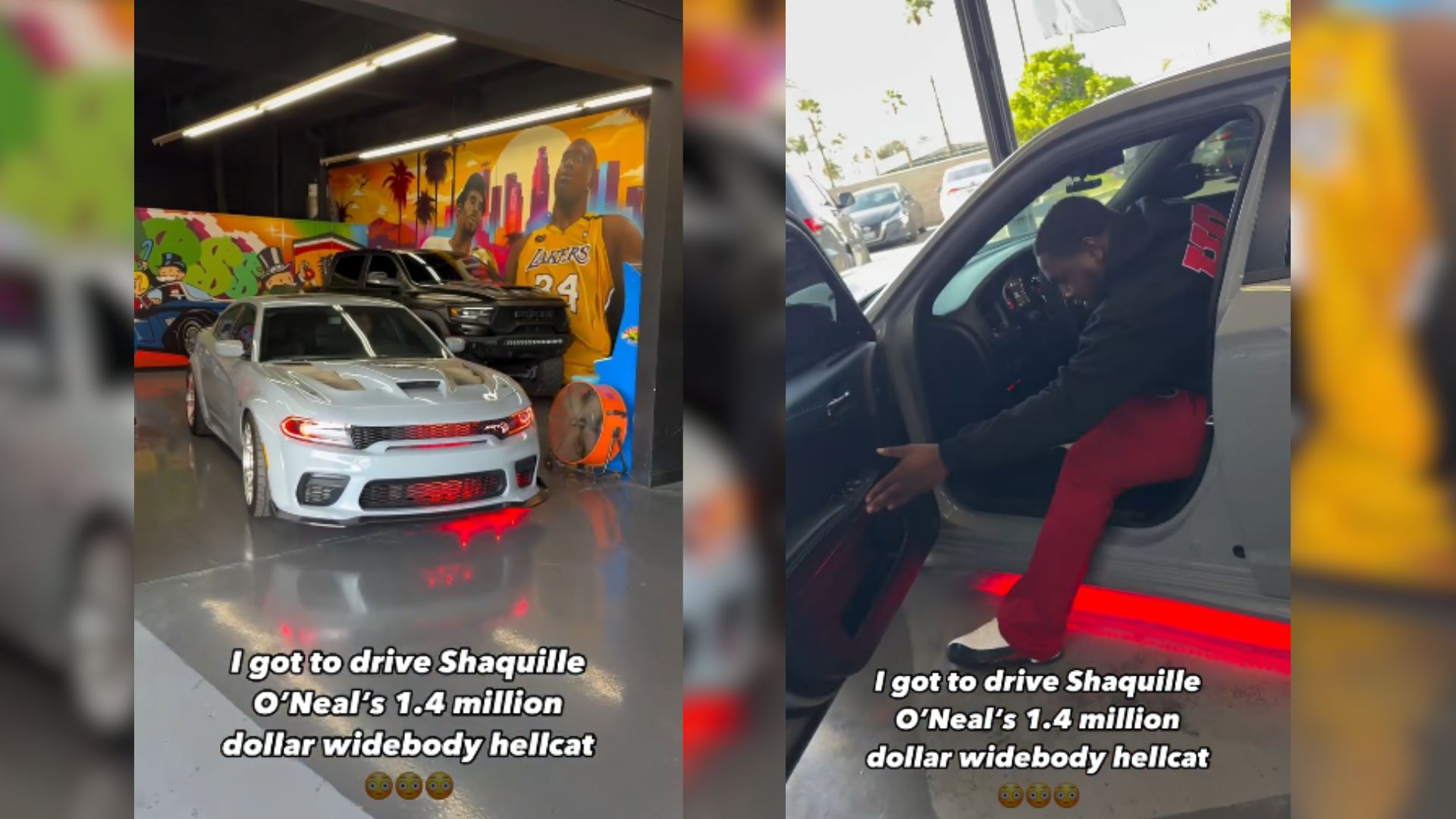 Fans Claim Shaq Is Lying About His Custom Hellcat