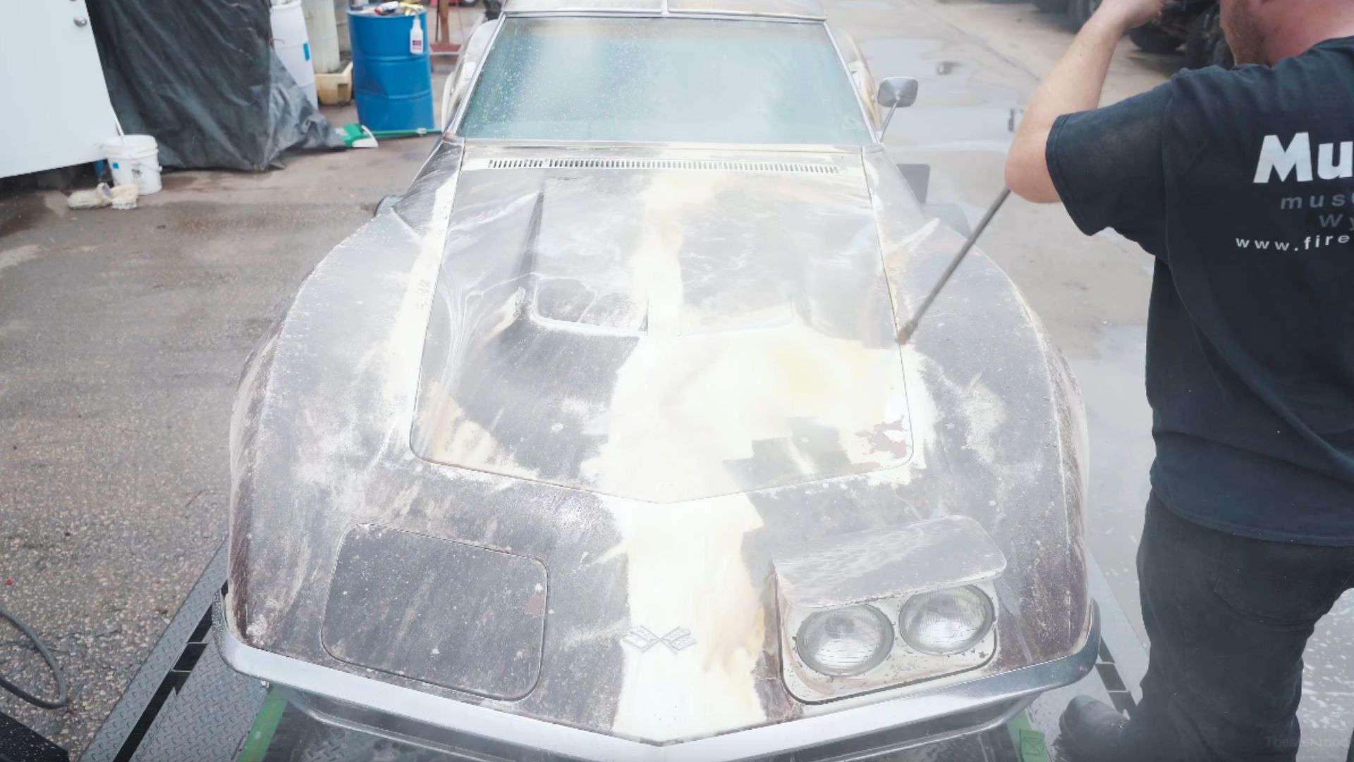 Filthy Barn Find 1971 Corvette 454 Rescued