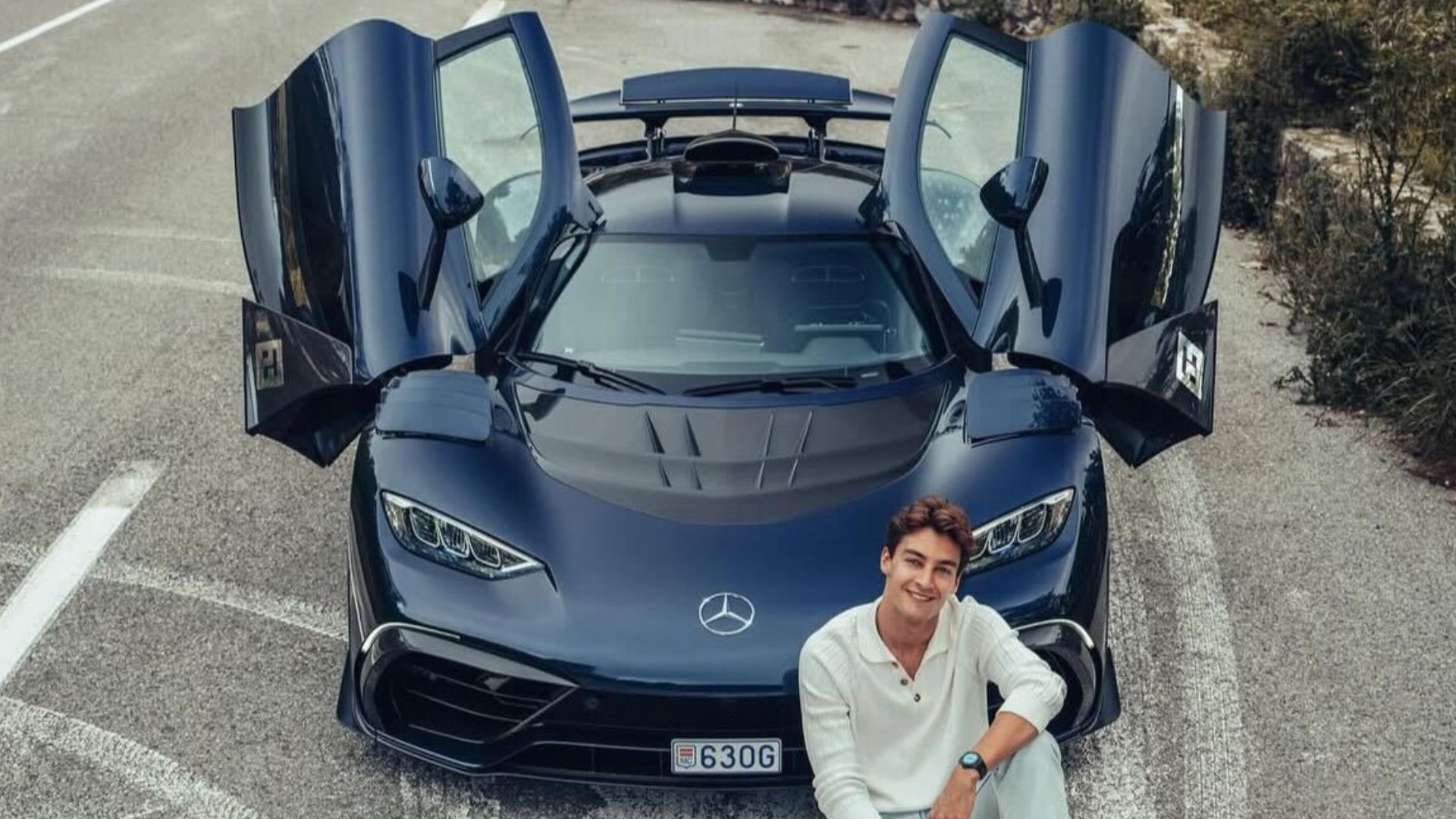 George Russell Has A Brand New Mercedes AMG One