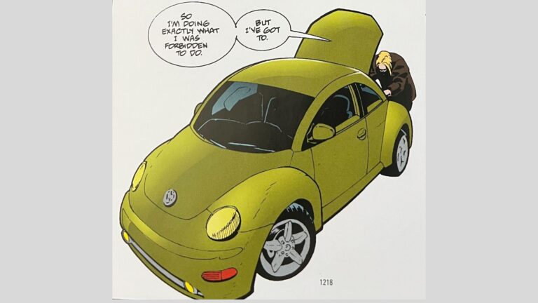 Comic Book Car Jean Paul Valleys New Beetle