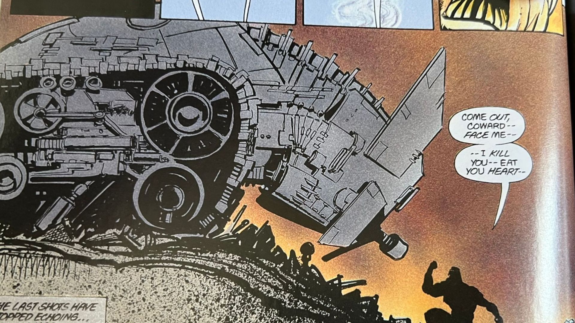 Comic Book Car Riot Tank Batmobile