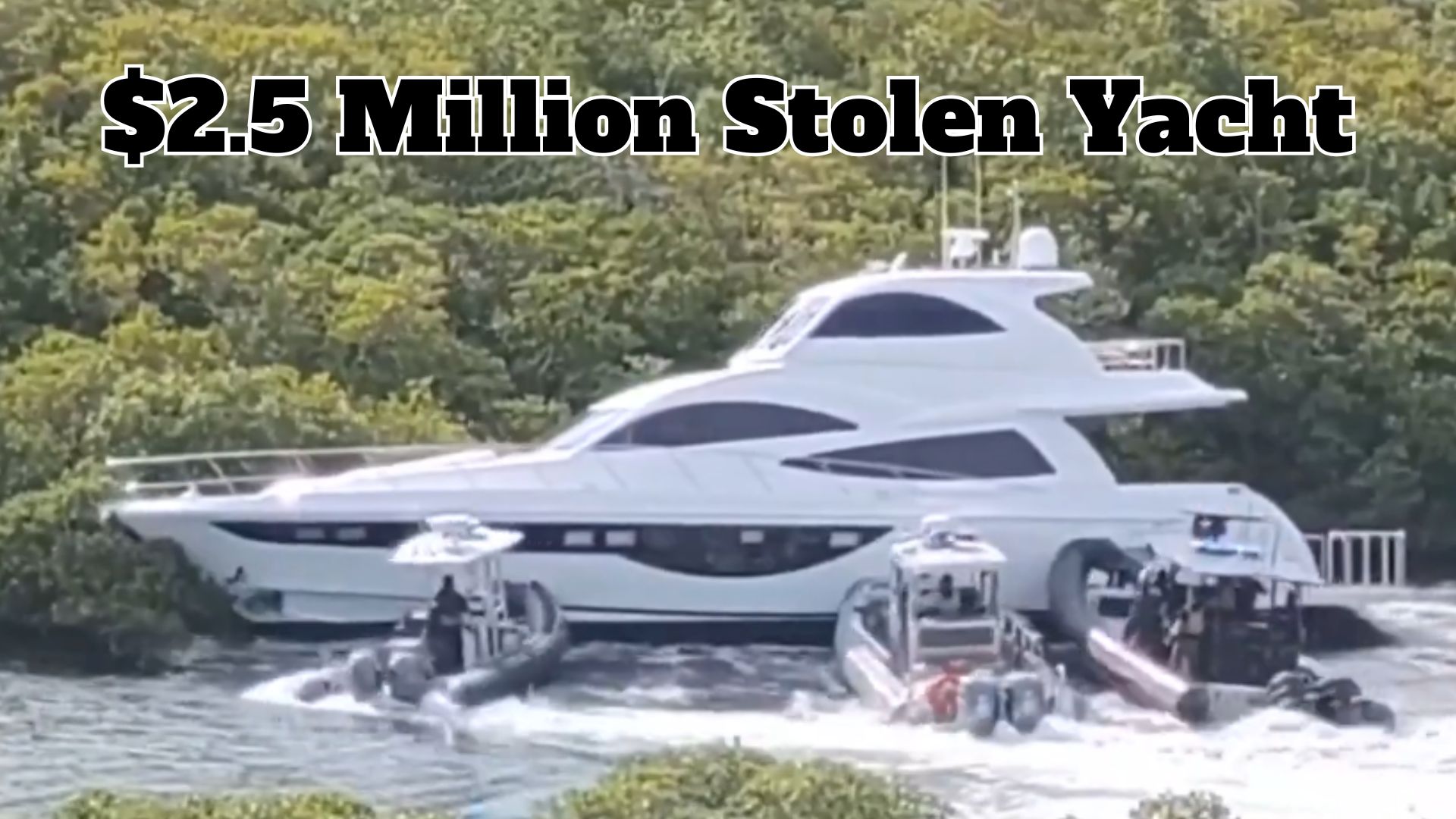 Florida Yacht Chase Ends With Over 200000 In Damages