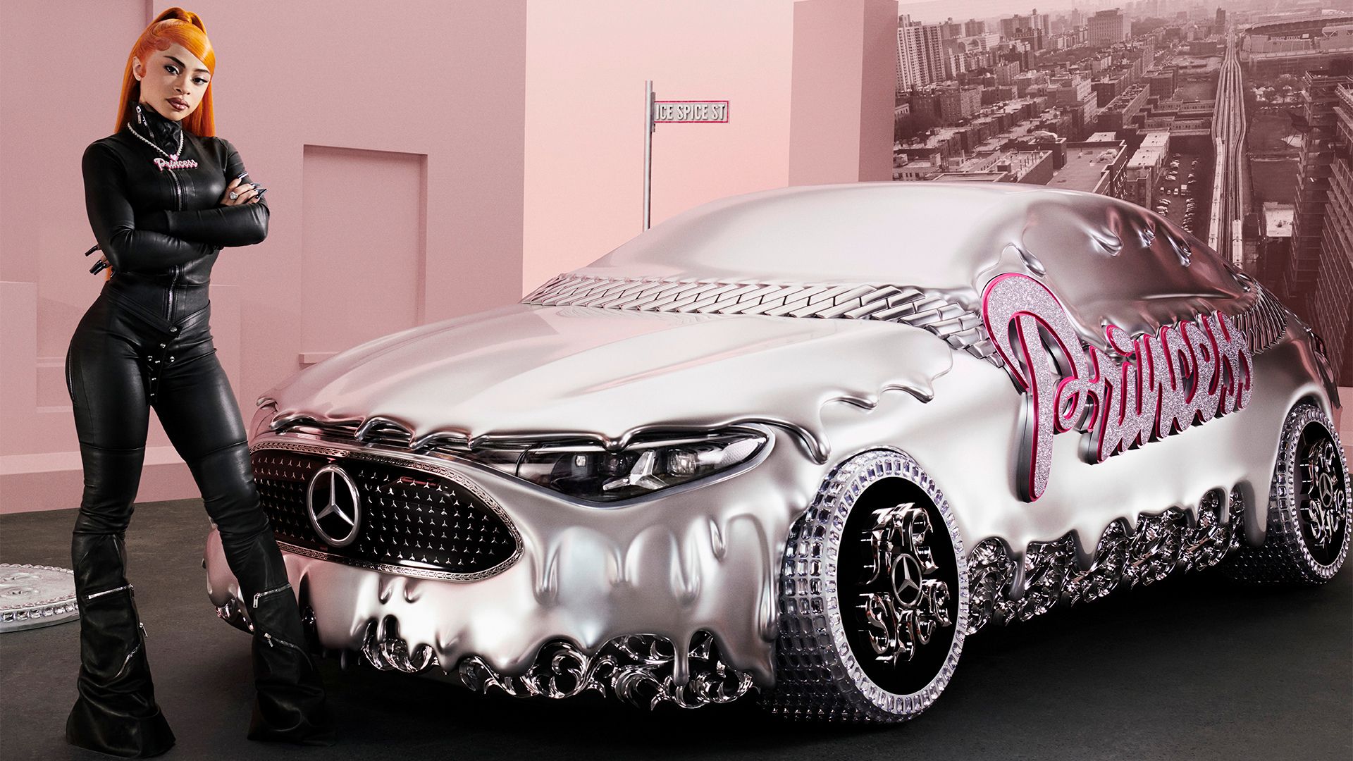 Ice Spice Designed This Crazy Mercedes CLA