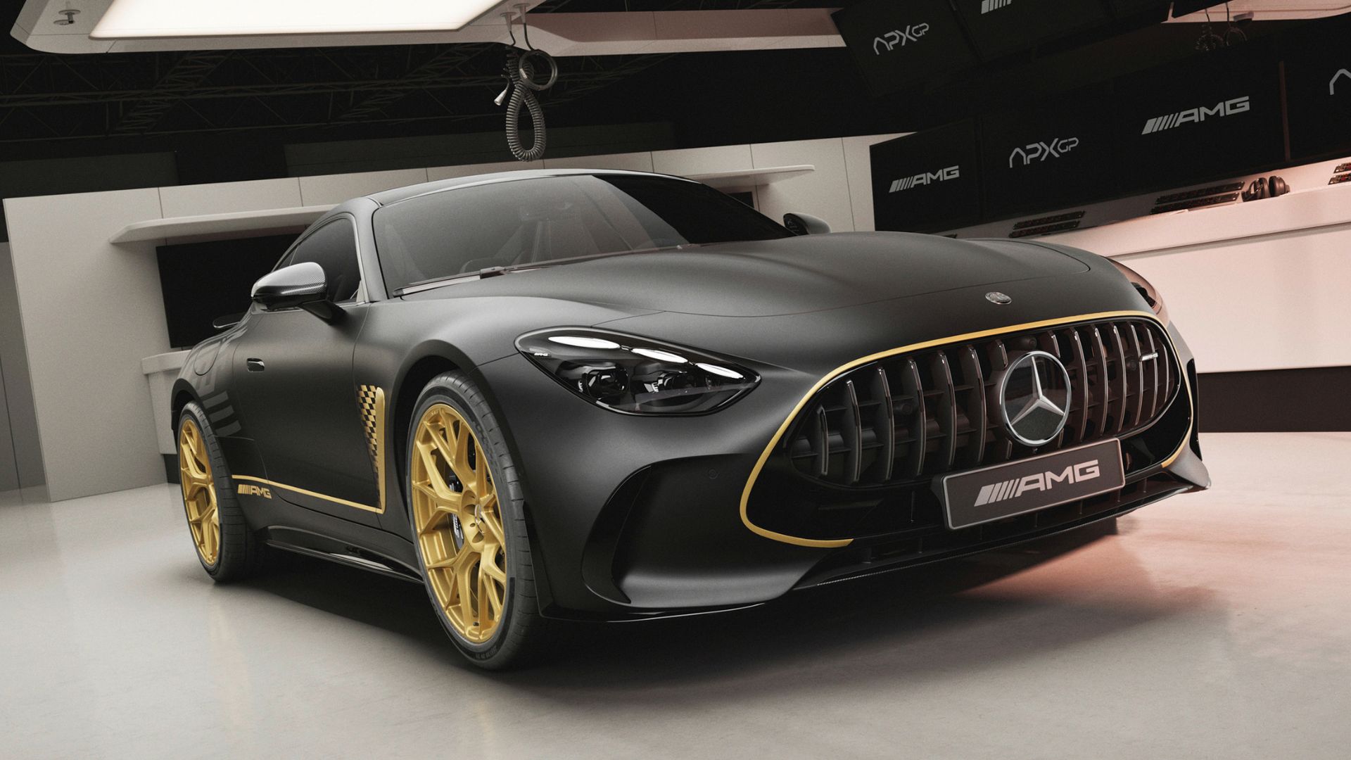 Instant Collector Item Mercedes AMG GT APXGP Edition F1 Movie Car