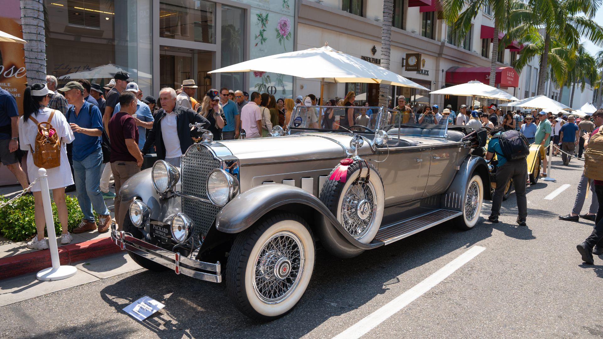 Rodeo Drive Concours DElegance Turns