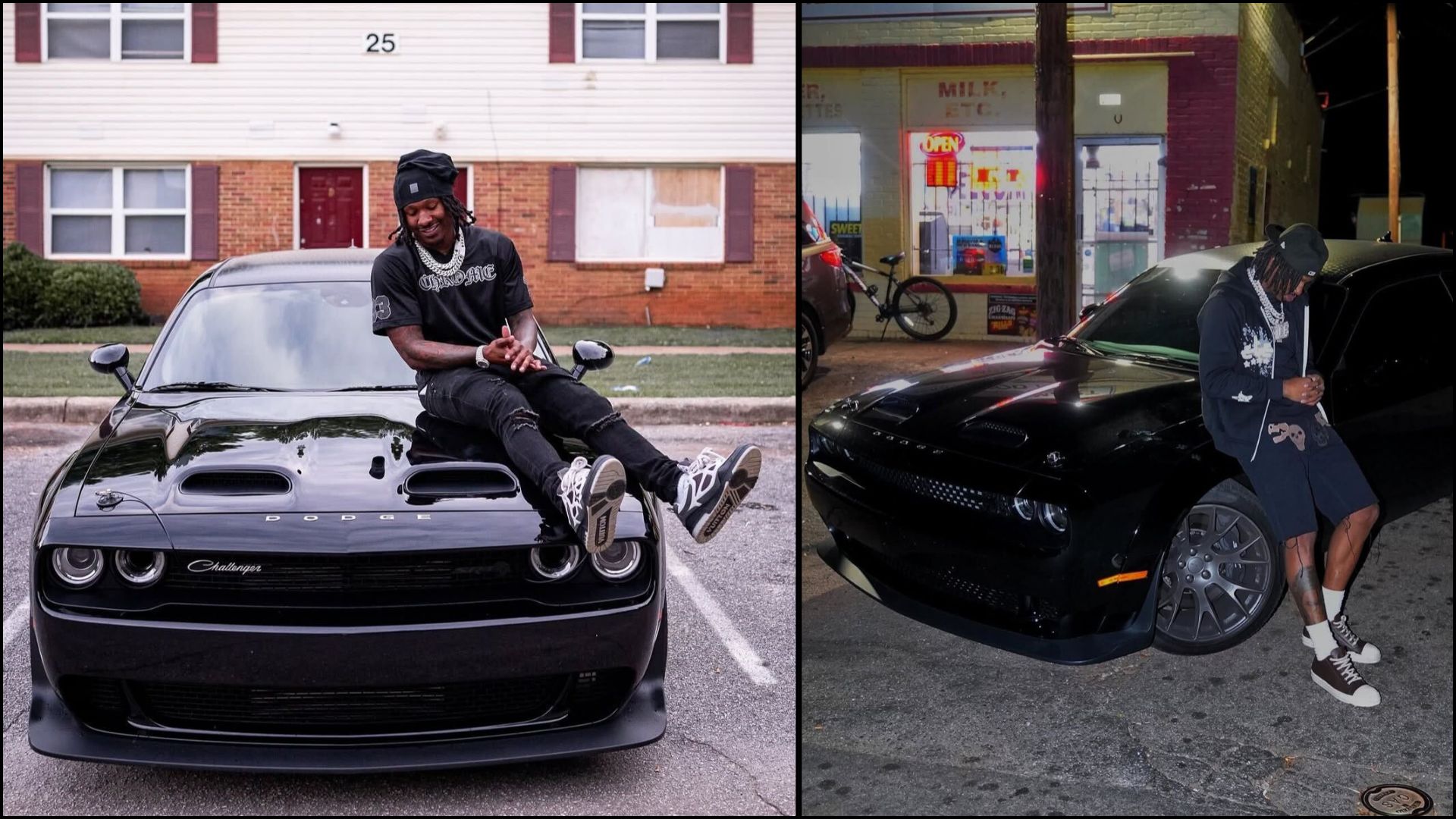 Streamer Duke Dennis Tracks Down His Stolen Dodge Challenger Black Ghost