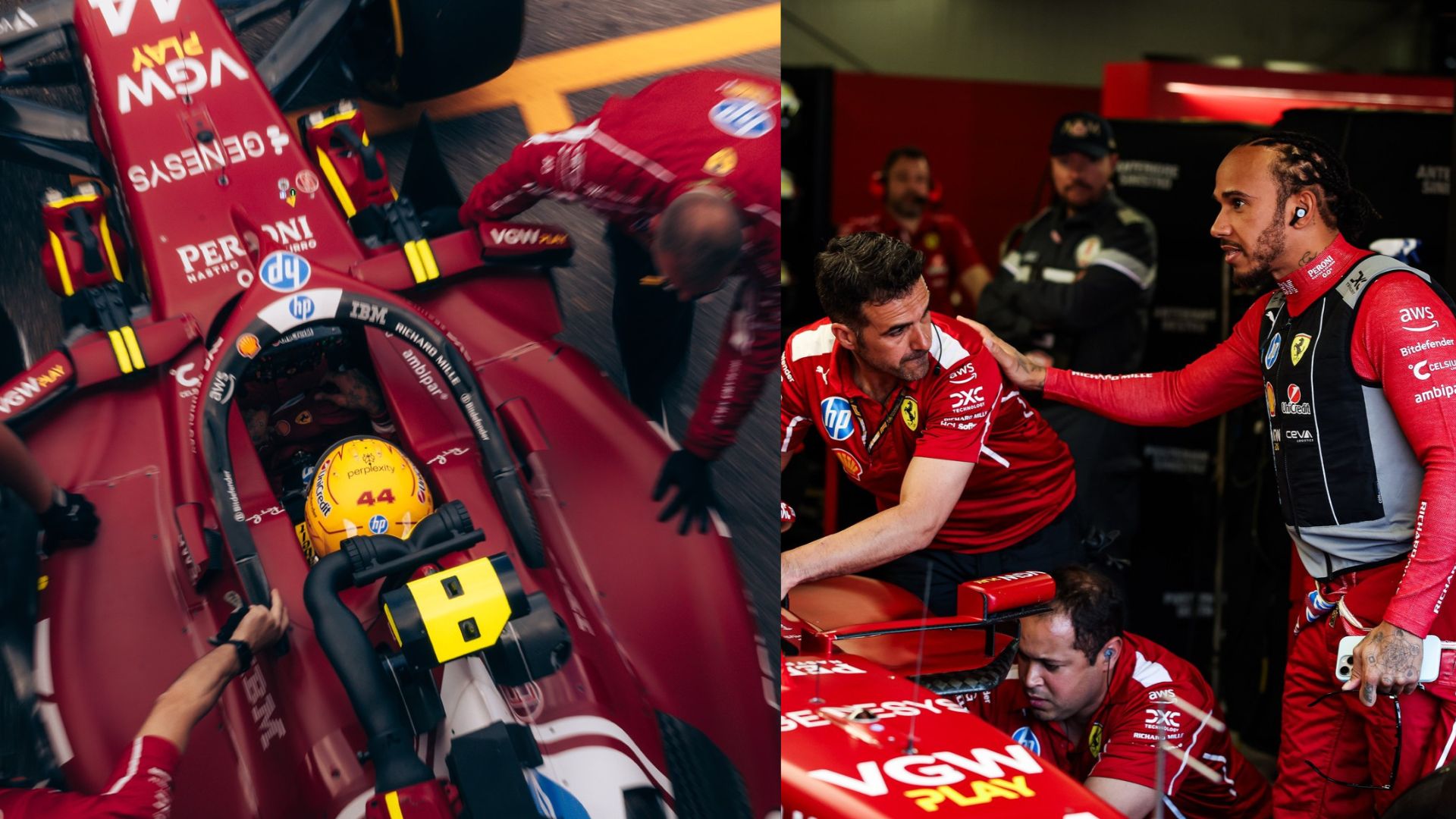 Tensions Flare Between Lewis Hamilton And Ferrari Again