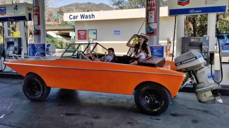This Boat Car Isn’t Amphibious And We Don’t Get Why