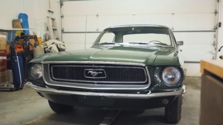1968 Ford Mustang Has Only 1031 Miles On It