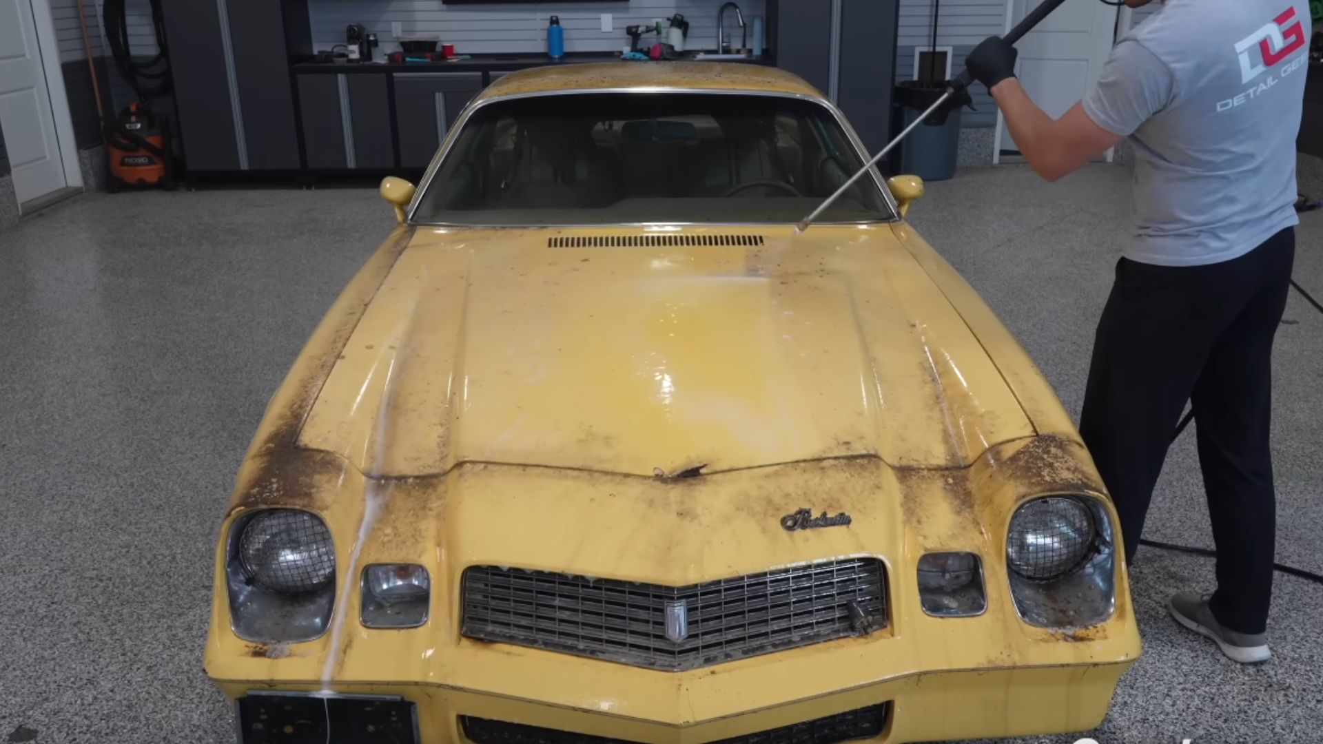Barn Find 1980 Chevy Camaro Finally Gets Cleaned Up