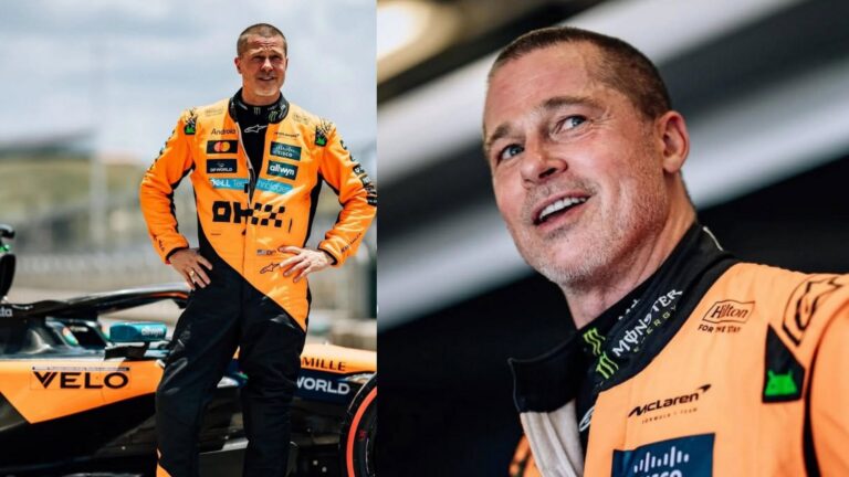 Brad Pitt Is Hooked On Driving F1 Cars