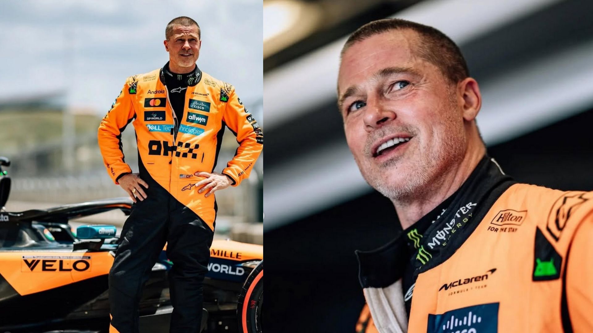 Brad Pitt Is Hooked On Driving F1 Cars
