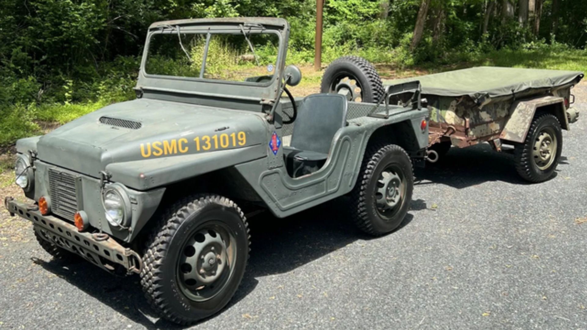 Cheap Military Off Roader Mighty Mite Auctioning Now