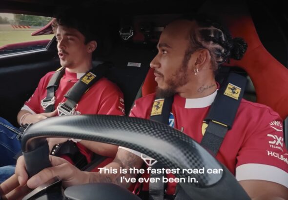 Ferrari F80 Blows Lewis Hamilton Charles Leclerc Away