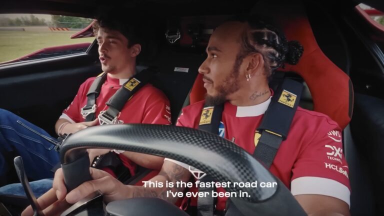 Ferrari F80 Blows Lewis Hamilton Charles Leclerc Away