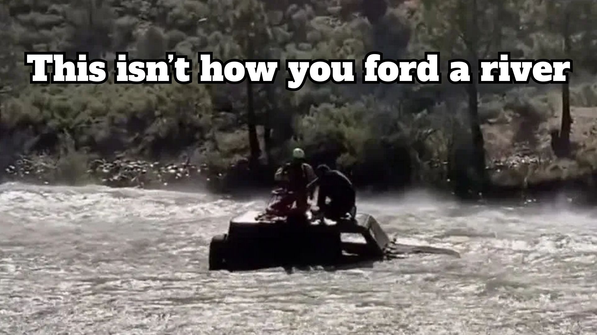 Jeep Wrangler Owner Almost Drowns Testing Out Wading Capabilities
