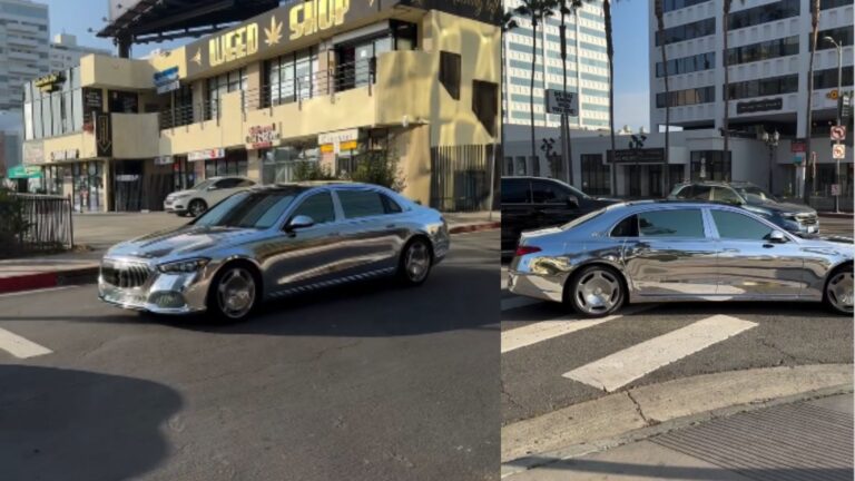 Kanye Wests Chrome Maybach Is Inexplicably Seized