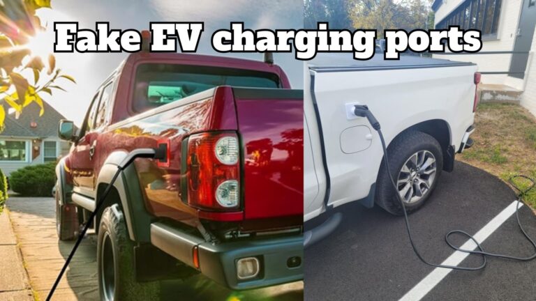 Magnetic Fake EV Charging Ports For Cars Are Everywhere