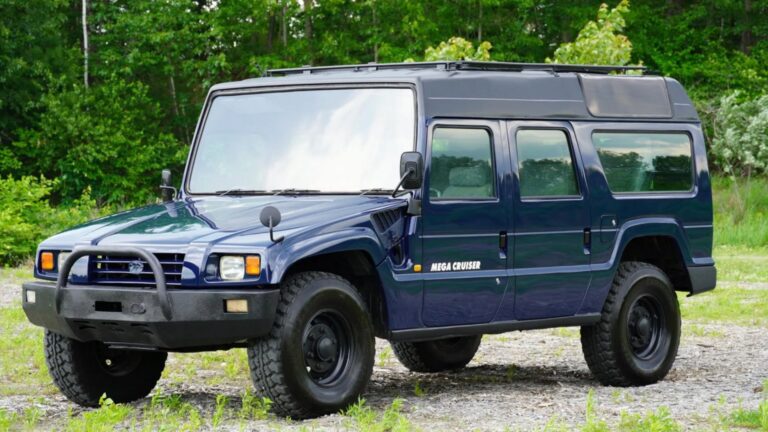 Rare High Roof Toyota Mega Cruiser Auctioning Now