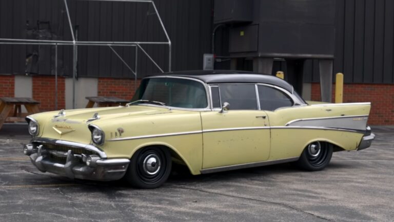 Rotten Banana 57 Chevy Packs Twin Turbos And 1300 HP
