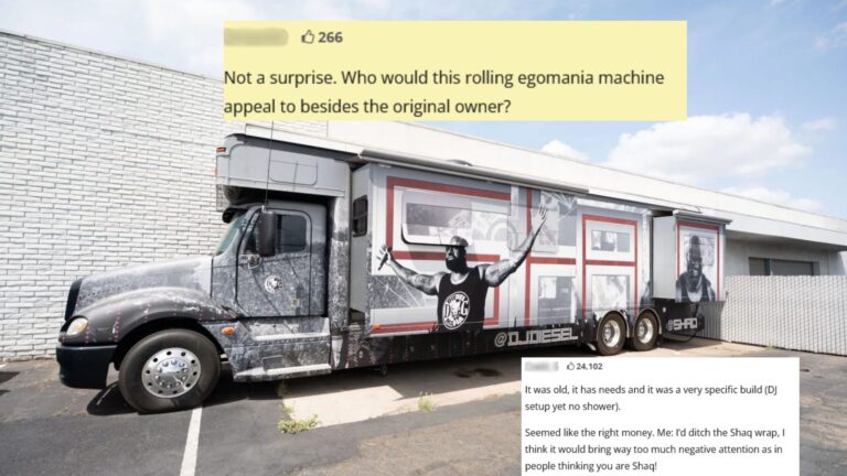 Shaq RV Auction Fails Billionaire Buys It Anyway