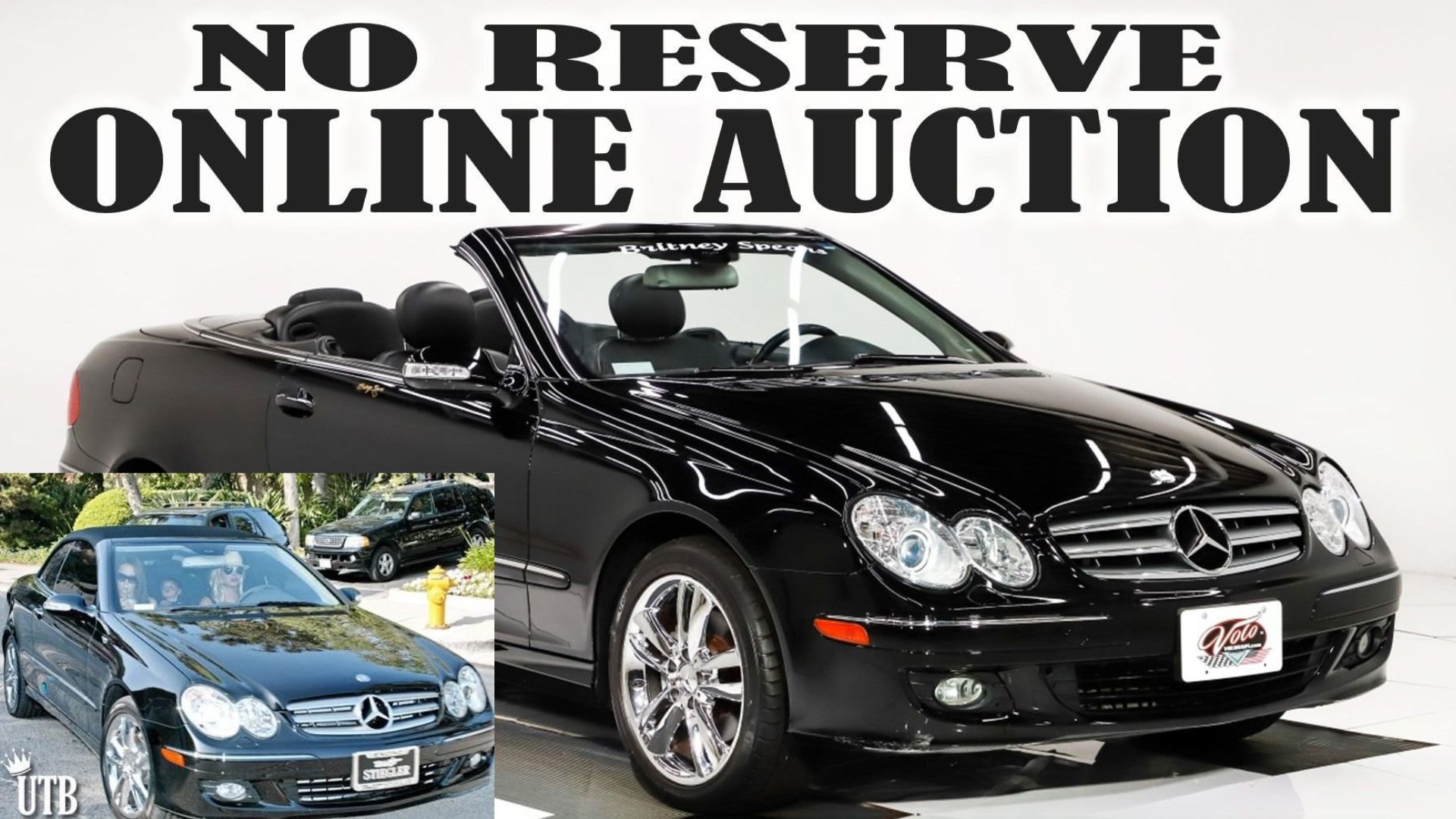 Britney Spears Famous Mercedes CLK 350 Is Headed To Auction