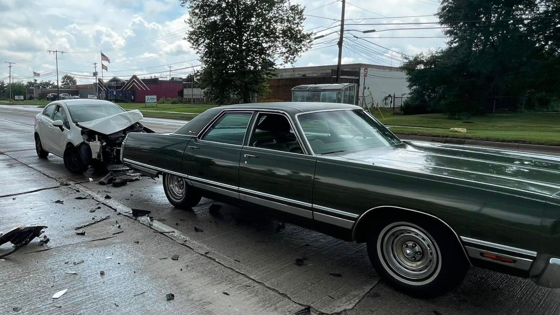 Classic Chrysler Proves Its Tougher Than Modern Cars