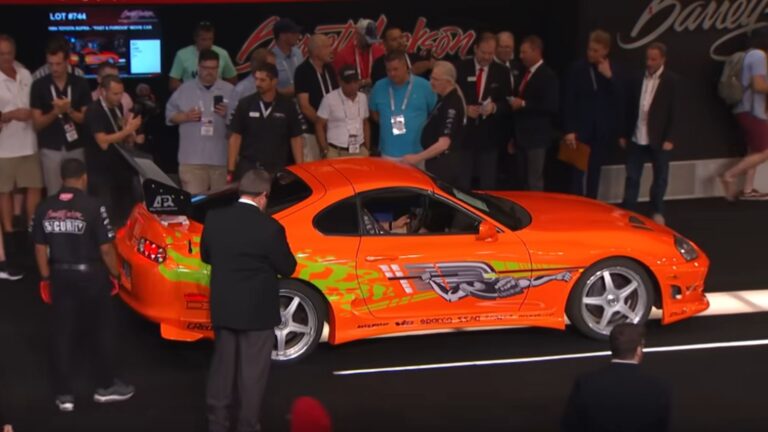 Flashback Fast And Furious Supra Sells For Half A Million