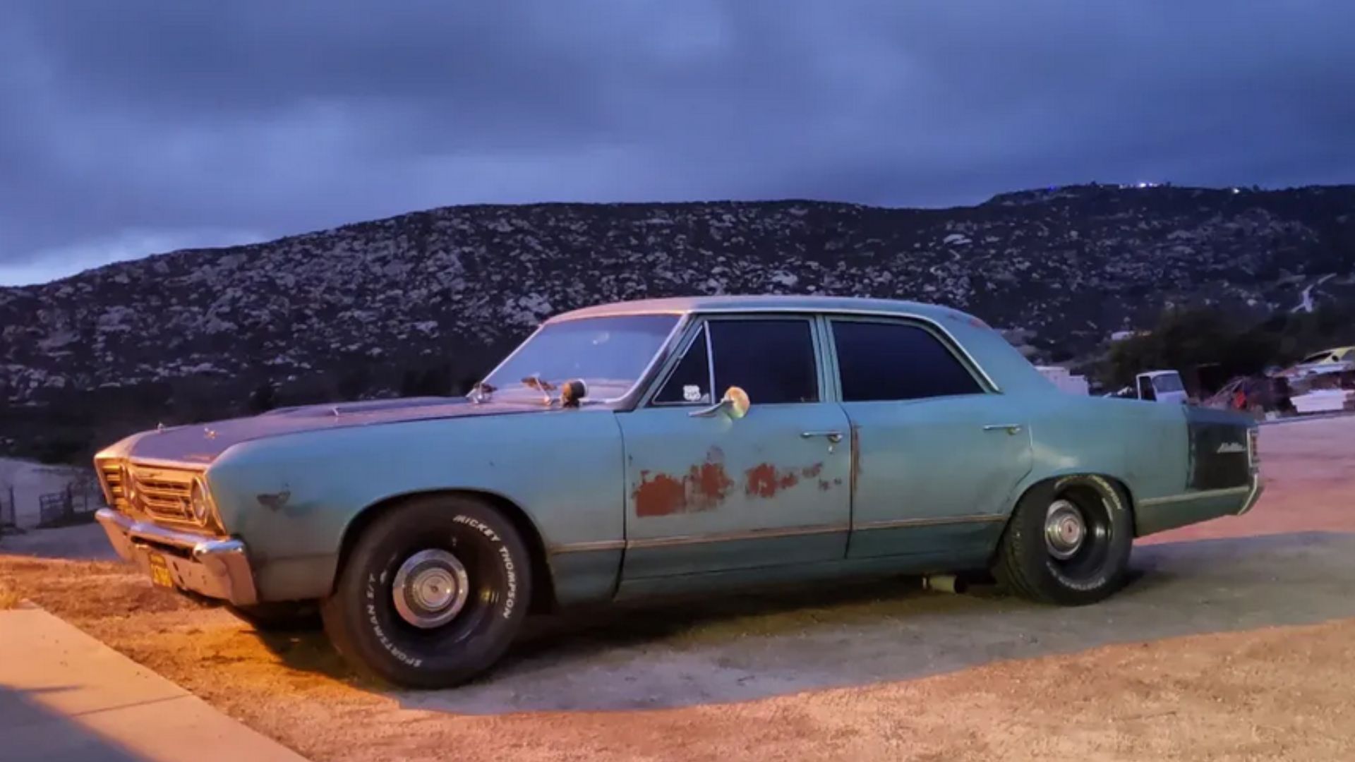 Four Door Chevy Malibu Becomes Sleeper Street Rocket