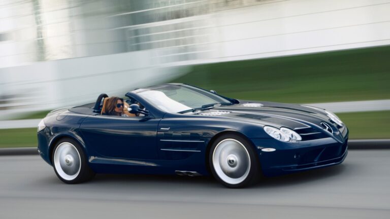 Mercedes Benz SLR McLaren Hearkens To Past Racecars
