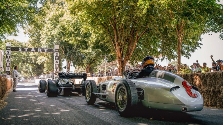 Mercedes Shows Off Its Historic Formula One Car Collection
