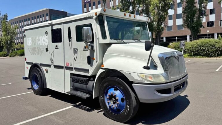 Old Brinks Truck Could Become Your Armored Adventure Vehicle