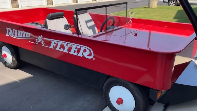 This Little Red Wagon Is A Car And Its For Sale