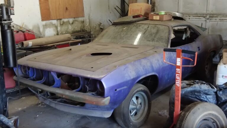 1970 Plymouth ‘Cuda Has Sat For Over 50 Years