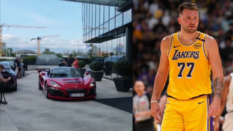 Luka Doncic Snags A Rimac Nevera