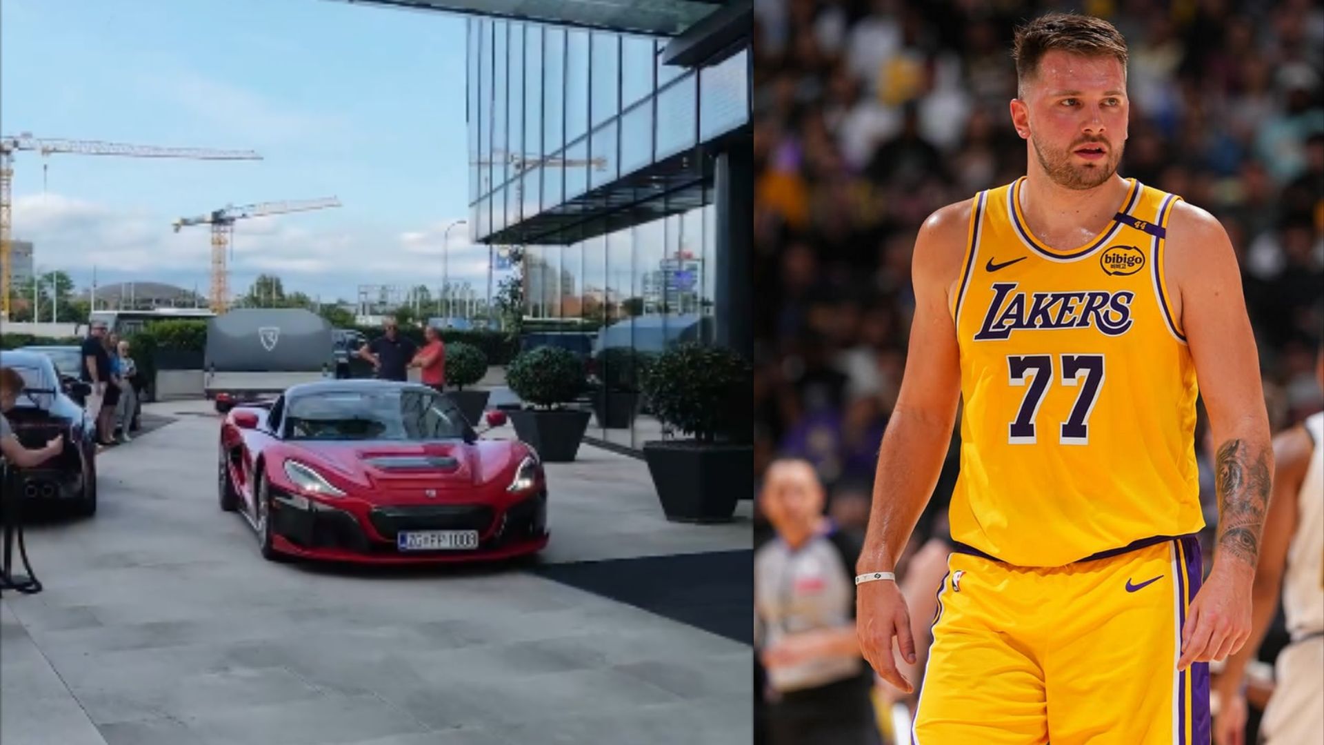 Luka Doncic Snags A Rimac Nevera