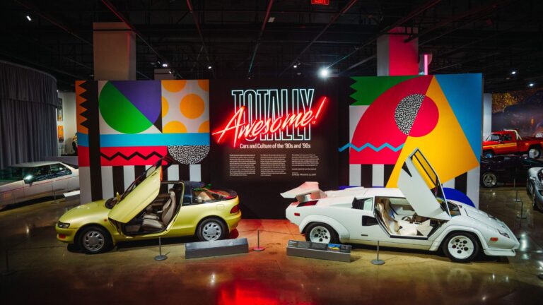 Monterey Car Week Petersen Museum Celebrates 80s 90s Cars