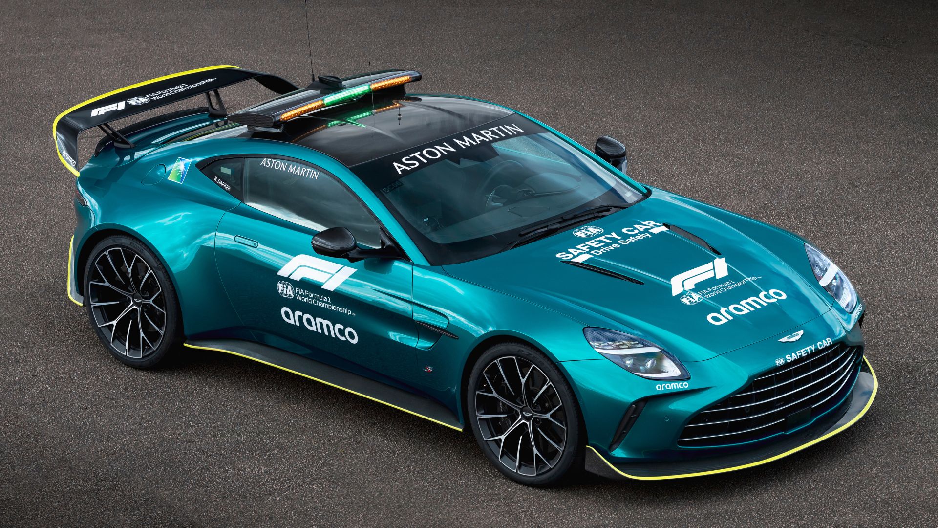 New Formula 1 Safety Car Aston Martin Vantage S