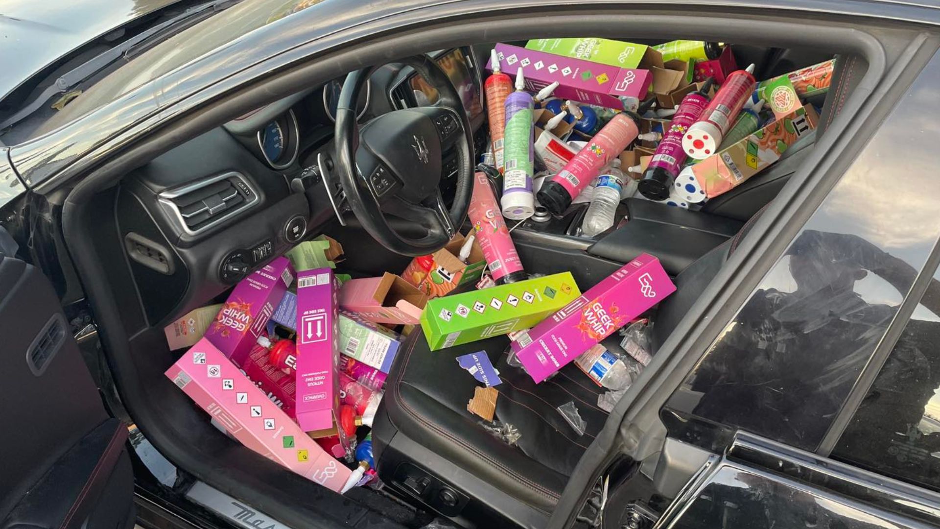 No Laughing Matter Nitrous Oxide User Busted