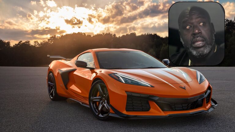 Shaq Gets His Own Custom C8 Corvette Z06