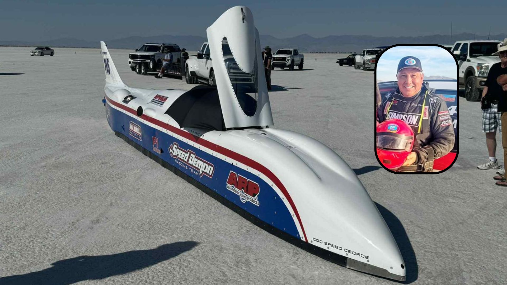 Shocking Tragedy Salt Flats Record Speed Attempt Ends In Death
