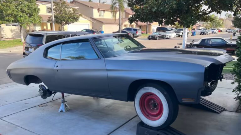 True Love Guy Builds ‘70 Chevelle Himself For His Wife