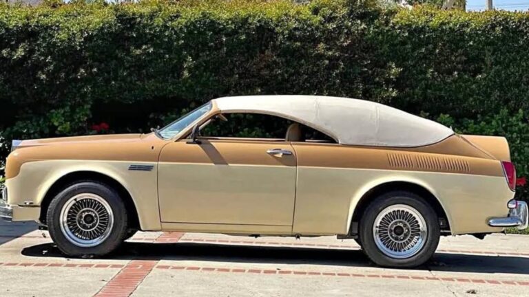 Unique Looks Volkswagen Type 3 Convertible