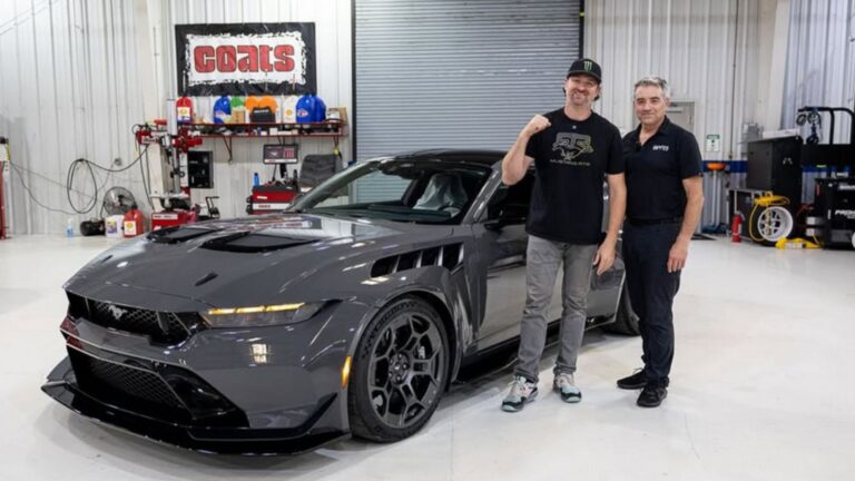 Vaughn Gittin Jr Gets His Ford Mustang GTD