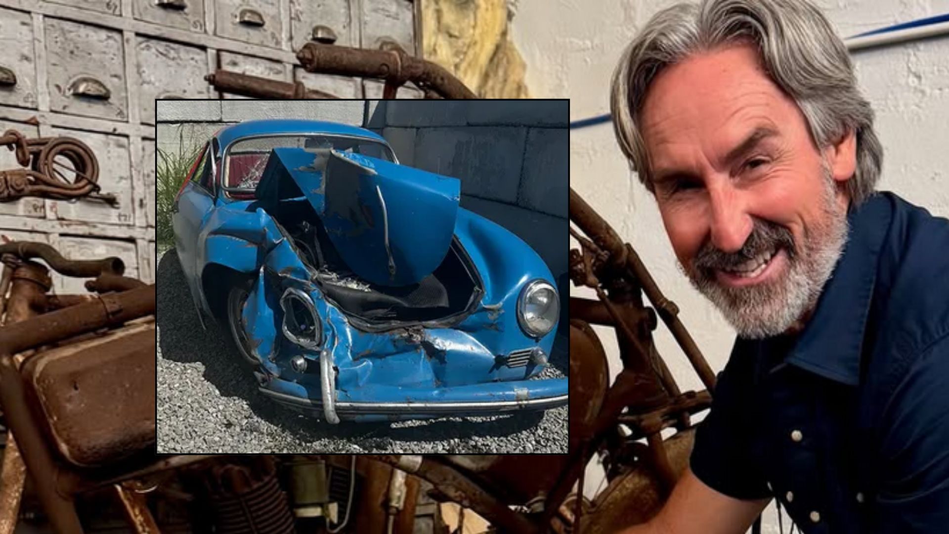 American Pickers Mike Wolfe Injured In Porsche 356 Crash